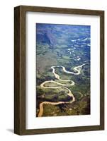 Meandering Wamena River, Baliem Valley, West Papua, Indonesia-Reinhard Dirscherl-Framed Photographic Print