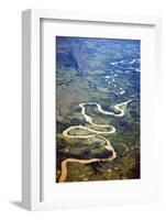 Meandering Wamena River, Baliem Valley, West Papua, Indonesia-Reinhard Dirscherl-Framed Photographic Print