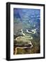 Meandering Wamena River, Baliem Valley, West Papua, Indonesia-Reinhard Dirscherl-Framed Photographic Print