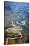 Meandering Wamena River, Baliem Valley, West Papua, Indonesia-Reinhard Dirscherl-Stretched Canvas