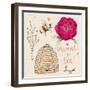 Meant to Bee-Kerri Elliot-Framed Art Print