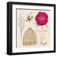 Meant to Bee-Kerri Elliot-Framed Art Print