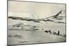 'Meares and Demetri at 'Discovery' Hut', 4 November 1911, (1913)-Herbert Ponting-Mounted Photographic Print