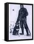 Meares with Osman, Leader of the Dogs, from 'Scott's Last Expedition-Herbert Ponting-Framed Stretched Canvas