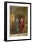 Measure for Measure, Act III Scene I: The Despondent Claudio with His Virtous Sister Isabella-Joseph Kronheim-Framed Art Print