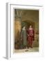 Measure for Measure, Act III Scene I: The Despondent Claudio with His Virtous Sister Isabella-Joseph Kronheim-Framed Art Print