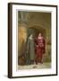 Measure for Measure, Act III Scene I: The Despondent Claudio with His Virtous Sister Isabella-Joseph Kronheim-Framed Art Print