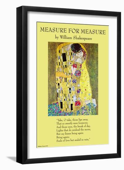 Measure For Measure-null-Framed Art Print