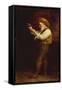 Measured Draught-George Henry Story-Framed Stretched Canvas