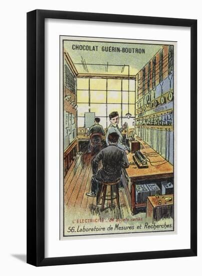 Measurement and Research Laboratory-null-Framed Giclee Print