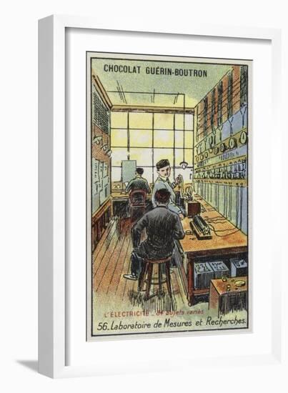 Measurement and Research Laboratory-null-Framed Giclee Print