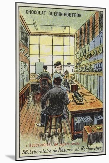 Measurement and Research Laboratory-null-Mounted Giclee Print