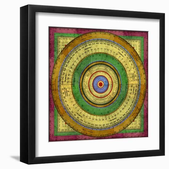 Measurement Tiles I-James Burghardt-Framed Art Print