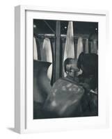 'Measuring airscrew blades', 1941-Cecil Beaton-Framed Photographic Print