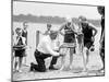 Measuring Bathing Suits, C.1922-null-Mounted Premium Photographic Print