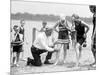 Measuring Bathing Suits, C.1922-null-Mounted Photographic Print