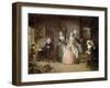 Measuring Heights-William Powell Frith-Framed Premium Giclee Print