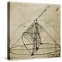 Measuring Instruments-Leonardo da Vinci-Stretched Canvas