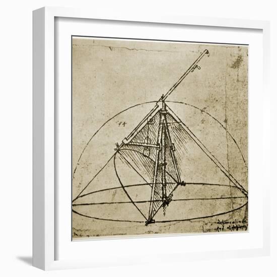 Measuring Instruments-Leonardo da Vinci-Framed Giclee Print