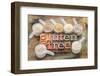 Measuring Scoops of Gluten Free Flours-PixelsAway-Framed Photographic Print