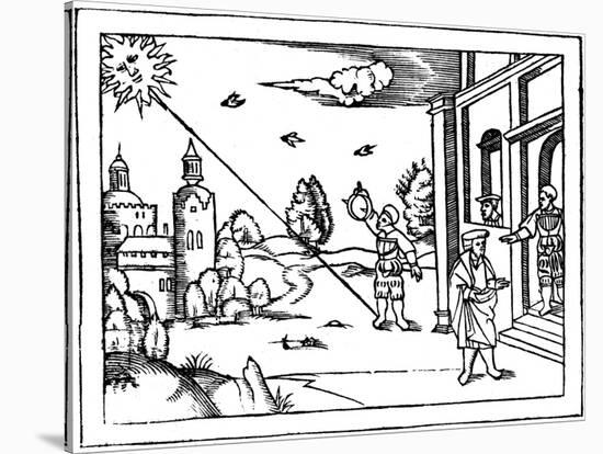 Measuring the Altitude of the Sun, 1539-null-Stretched Canvas