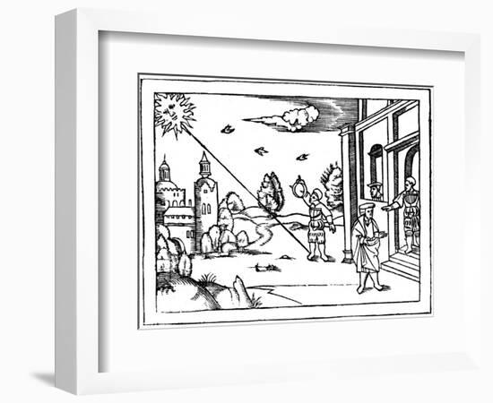 Measuring the Altitude of the Sun, 1539-null-Framed Giclee Print