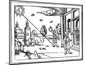 Measuring the Altitude of the Sun, 1539-null-Mounted Giclee Print