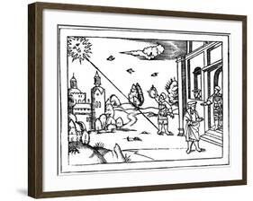 Measuring the Altitude of the Sun, 1539-null-Framed Giclee Print