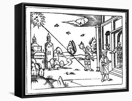 Measuring the Altitude of the Sun, 1539-null-Framed Stretched Canvas