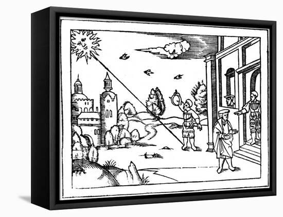 Measuring the Altitude of the Sun, 1539-null-Framed Stretched Canvas