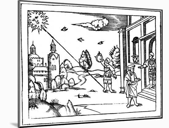 Measuring the Altitude of the Sun, 1539-null-Mounted Giclee Print