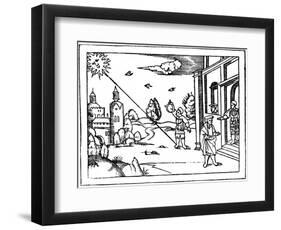 Measuring the Altitude of the Sun, 1539-null-Framed Premium Giclee Print