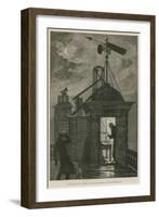 Measuring the Wind; a Sketch at the Royal Observatory, Greenwich-William Bazett Murray-Framed Giclee Print