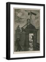 Measuring the Wind; a Sketch at the Royal Observatory, Greenwich-William Bazett Murray-Framed Giclee Print