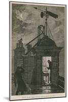 Measuring the Wind; a Sketch at the Royal Observatory, Greenwich-William Bazett Murray-Mounted Giclee Print