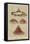 Meat and Seafood Dishes-null-Framed Stretched Canvas