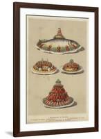 Meat and Seafood Dishes-null-Framed Giclee Print