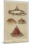 Meat and Seafood Dishes-null-Mounted Giclee Print