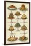 Meat and Seafood Dishes-null-Framed Giclee Print