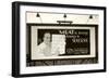 Meat Billboard-null-Framed Art Print