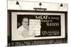 Meat Billboard-null-Mounted Premium Giclee Print