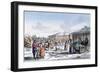 Meat Market During Winter, Russia, 1821-AC Houbigaot-Framed Giclee Print