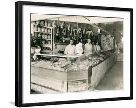 Meat Markets, 1928-Marvin Boland-Framed Giclee Print