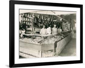 Meat Markets, 1928-Marvin Boland-Framed Giclee Print