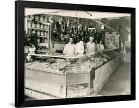 Meat Markets, 1928-Marvin Boland-Framed Giclee Print