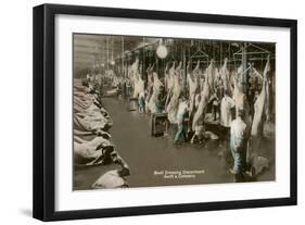 Meat Packing Plant-null-Framed Art Print