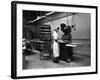 Meat Pie Production, Rawmarsh, South Yorkshire, 1959-Michael Walters-Framed Photographic Print