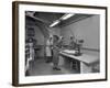 Meat Pie Production, Rawmarsh, South Yorkshire, 1959-Michael Walters-Framed Photographic Print