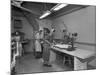 Meat Pie Production, Rawmarsh, South Yorkshire, 1959-Michael Walters-Mounted Photographic Print