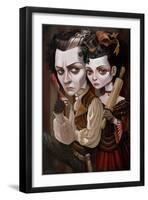 Meat Pies-Leslie Ditto-Framed Art Print